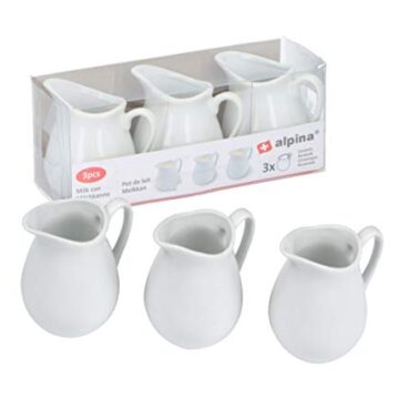 Jarra de leche porcelana Blanco Nagoya 1.5 l. B'GHEST 01210038 (6