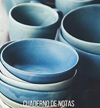 Cuaderno de notas ceramico: Diario de composición con líneas. Cuaderno de ceramico 100 páginas.